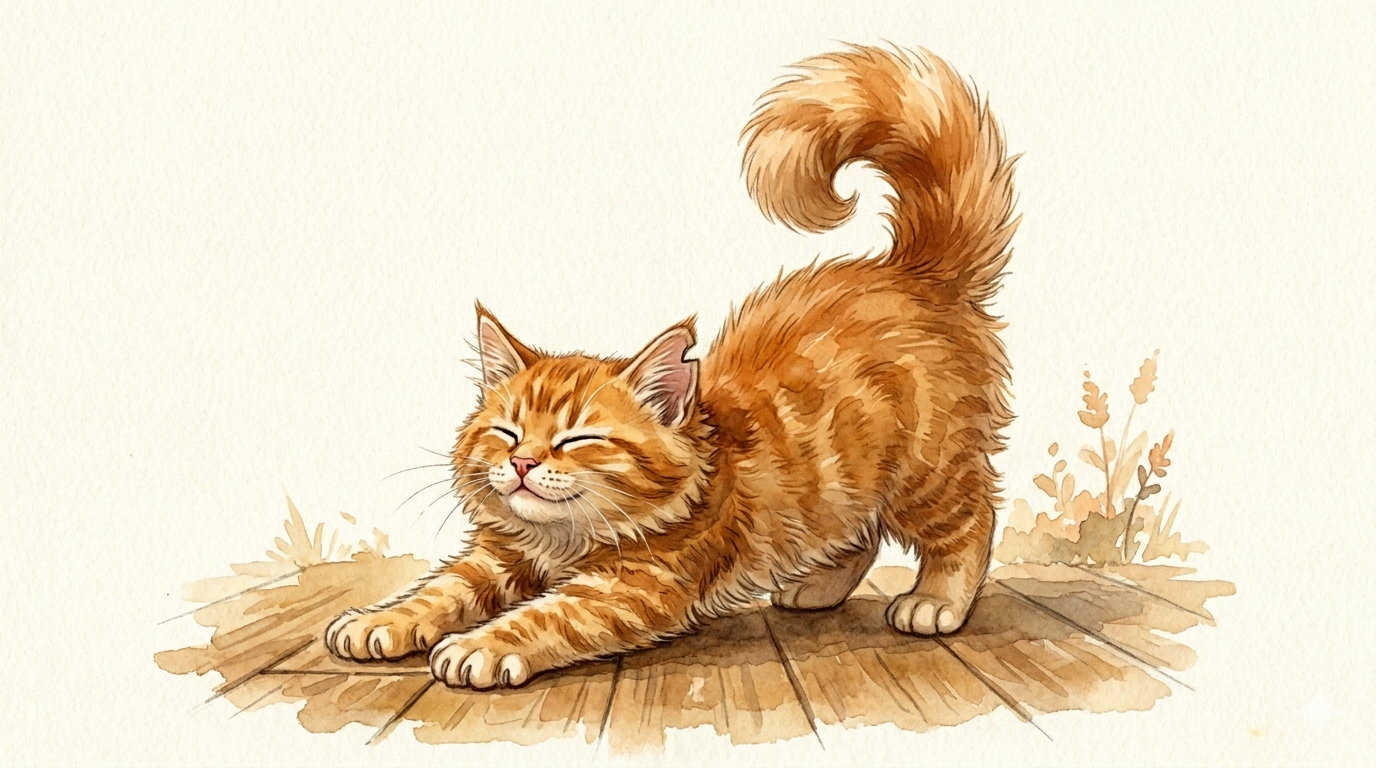 Nacho — Kitten Quest Big Stretch
