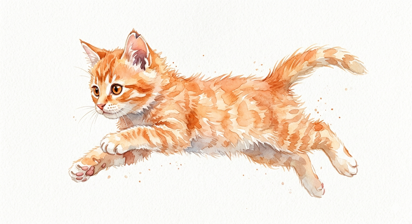 Nacho Kitten — Playful Den Roamer
